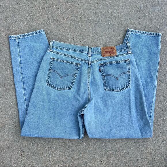 Vintage Y2K Levi’s 560 loose fit straight leg women’s jeans 16 Mis M - Picture 1 of 8